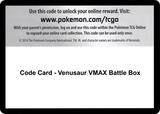 Image for Code Card - Venusaur VMAX Battle Box (Miscellaneous Cards & Products) - Pokemon