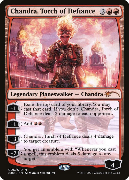 Image for Chandra, Torch of Defiance (6) (Unique and Miscellaneous Promos) - Magic: The Gathering