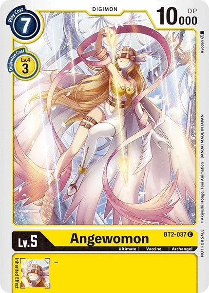 Image for Angewomon - BT2-037 (Official Tournament Pack Vol.3) (BT2-037 C) (Release Special Booster 1.0) - Digimon Card Game