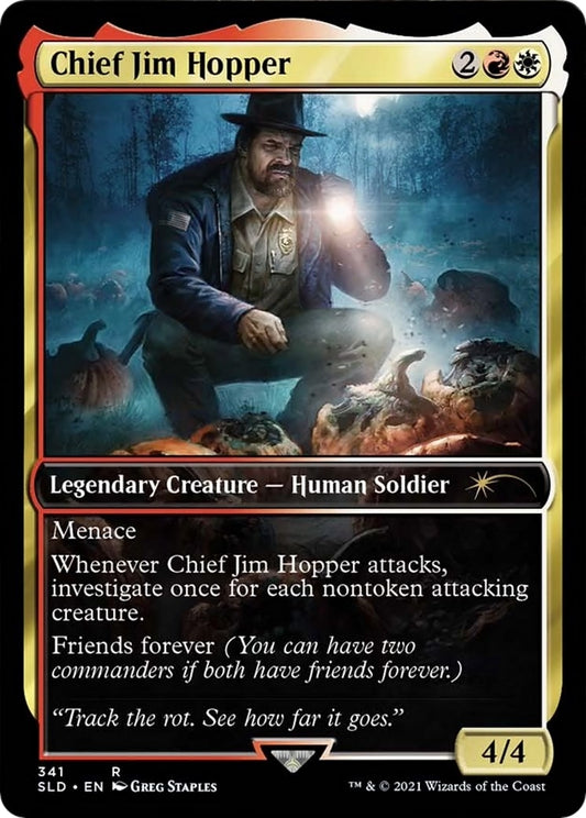 Image for Chief Jim Hopper (341) (Secret Lair Drop Series) - Magic: The Gathering