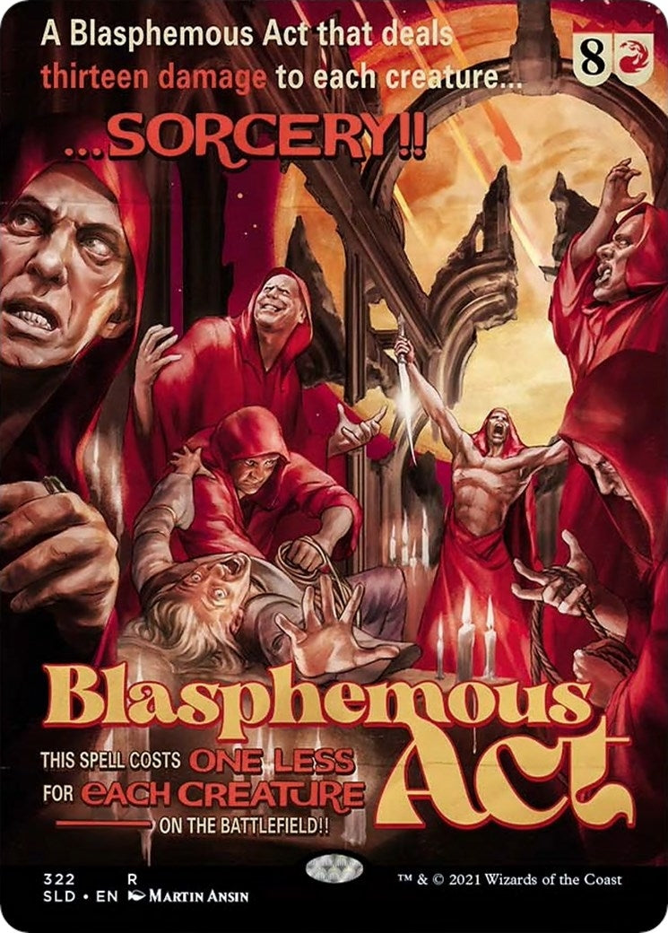 Image for Blasphemous Act (322) (Secret Lair Drop Series) - Magic: The Gathering