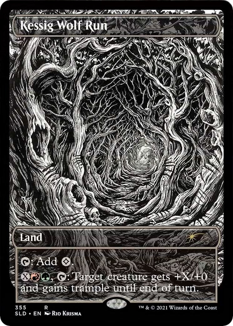 Image for Kessig Wolf Run (355) (Secret Lair Drop Series) - Magic: The Gathering