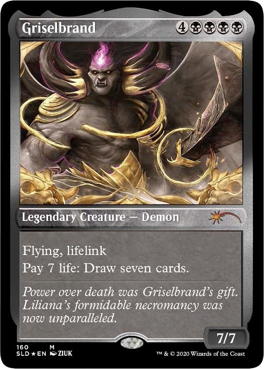 Image for Griselbrand (Foil Etched) (160) (Secret Lair Drop Series) - Magic: The Gathering