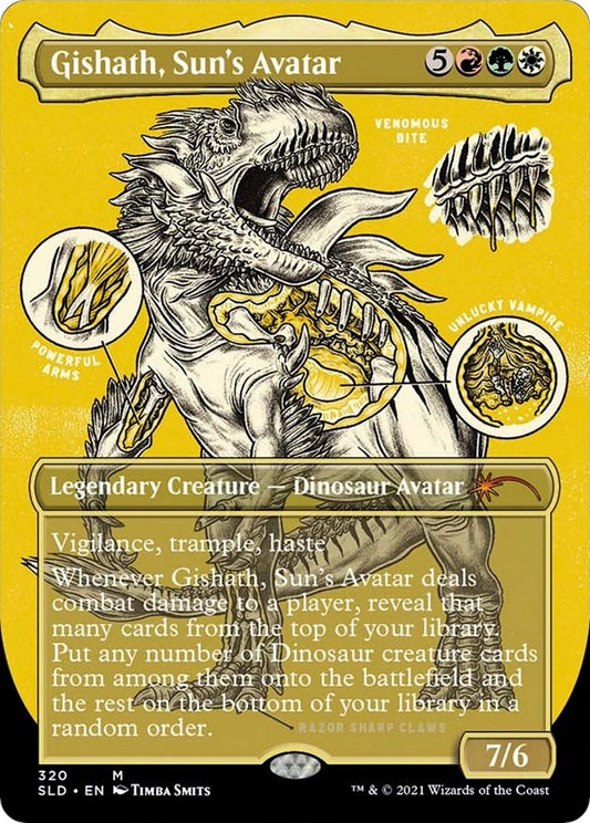 Image for Gishath, Sun's Avatar (320) (Secret Lair Drop Series) - Magic: The Gathering