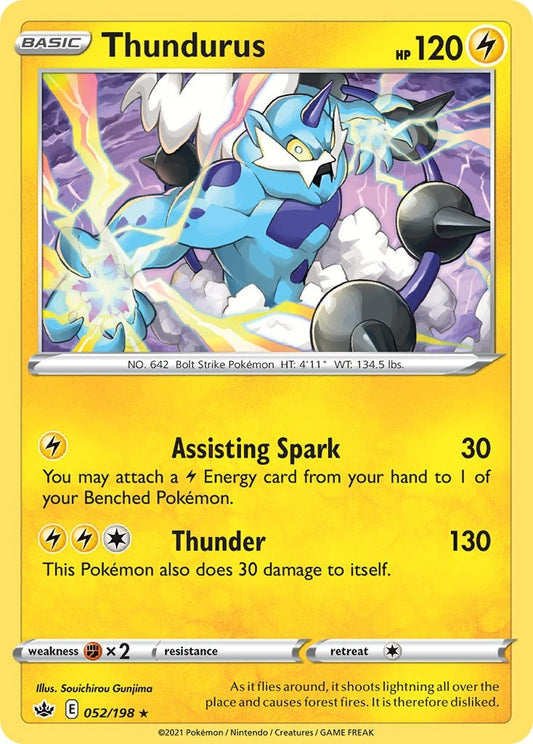 Image for Thundurus (052/198) (Deck Exclusives) - Pokemon
