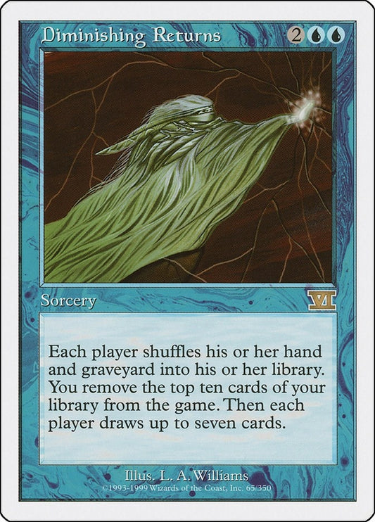 Image for Diminishing Returns (65) (Classic Sixth Edition) - Magic: The Gathering