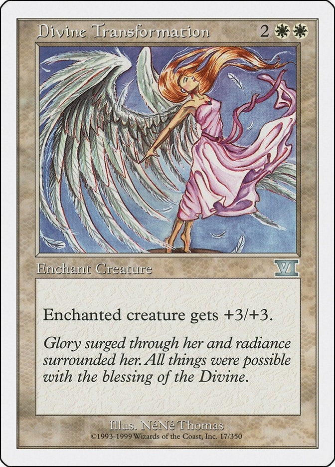 Image for Divine Transformation (17) (Classic Sixth Edition) - Magic: The Gathering