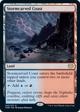 Image for Stormcarved Coast (265) (Innistrad: Crimson Vow) - Magic: The Gathering