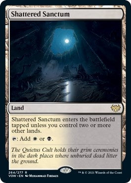 Image for Shattered Sanctum (264) (Innistrad: Crimson Vow) - Magic: The Gathering