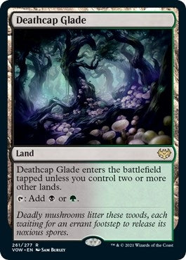 Image for Deathcap Glade (261) (Innistrad: Crimson Vow) - Magic: The Gathering