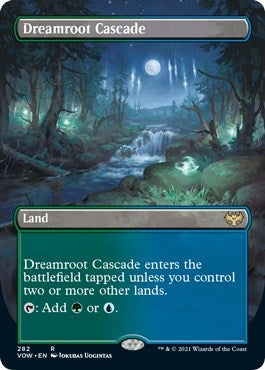 Image for Dreamroot Cascade (Borderless) (282) (Innistrad: Crimson Vow) - Magic: The Gathering