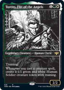 Image for Torens, Fist of the Angels (Showcase) (328) (Innistrad: Crimson Vow) - Magic: The Gathering