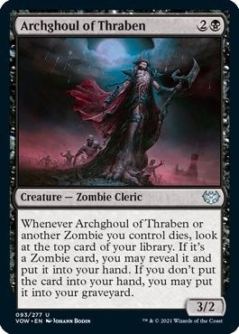 Image for Archghoul of Thraben (93) (Innistrad: Crimson Vow) - Magic: The Gathering