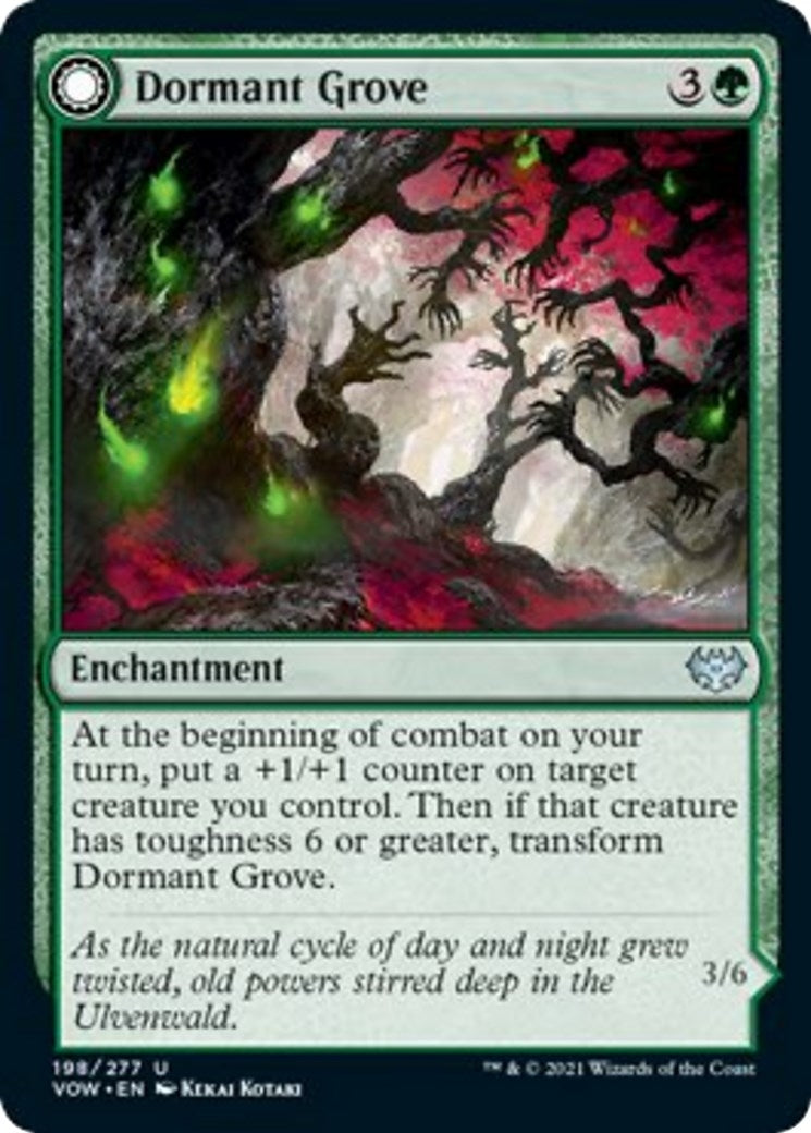 Image for Dormant Grove (198) (Innistrad: Crimson Vow) - Magic: The Gathering