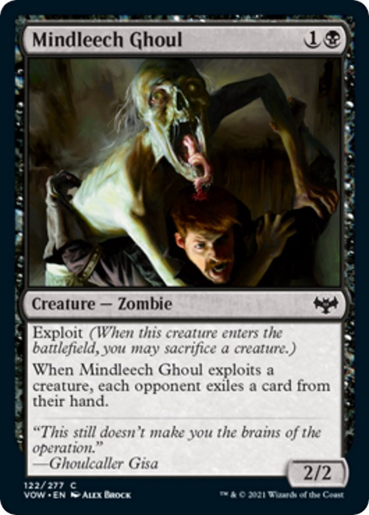 Image for Mindleech Ghoul (122) (Innistrad: Crimson Vow) - Magic: The Gathering