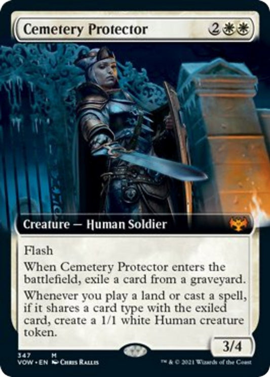 Image for Cemetery Protector (Extended Art) (347) (Innistrad: Crimson Vow) - Magic: The Gathering