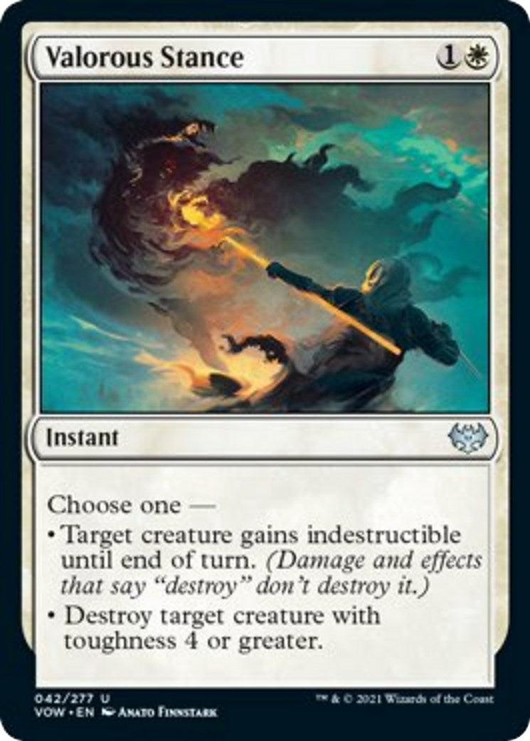 Image for Valorous Stance (42) (Innistrad: Crimson Vow) - Magic: The Gathering
