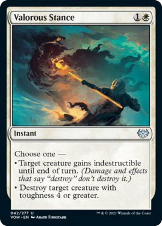Image for Valorous Stance (42) (Innistrad: Crimson Vow) - Magic: The Gathering
