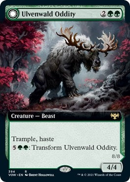 Image for Ulvenwald Oddity (Extended Art) (394) (Innistrad: Crimson Vow) - Magic: The Gathering