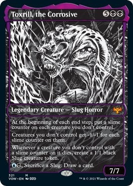 Image for Toxrill, the Corrosive (Showcase) (321) (Innistrad: Crimson Vow) - Magic: The Gathering