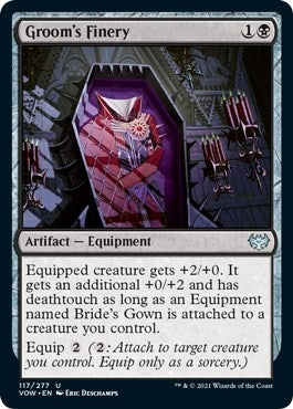 Image for Groom's Finery (117) (Innistrad: Crimson Vow) - Magic: The Gathering