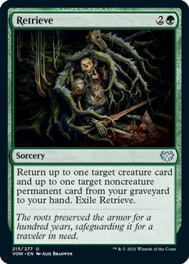 Image for Retrieve (215) (Innistrad: Crimson Vow) - Magic: The Gathering