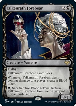 Image for Falkenrath Forebear (Showcase) (291) (Innistrad: Crimson Vow) - Magic: The Gathering