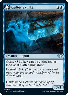 Image for Gutter Skulker (62) (Innistrad: Crimson Vow) - Magic: The Gathering