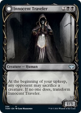 Image for Innocent Traveler (Showcase) (294) (Innistrad: Crimson Vow) - Magic: The Gathering