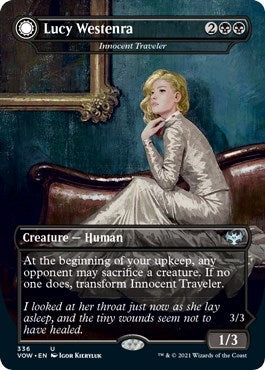 Image for Lucy Westenra - Innocent Traveler (336) (Innistrad: Crimson Vow) - Magic: The Gathering