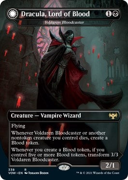 Image for Dracula, Lord of Blood - Voldaren Bloodcaster (338) (Innistrad: Crimson Vow) - Magic: The Gathering
