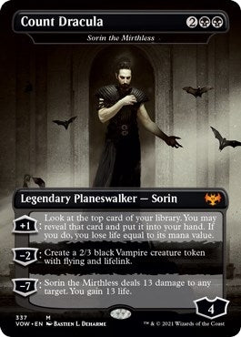 Image for Count Dracula - Sorin the Mirthless (337) (Innistrad: Crimson Vow) - Magic: The Gathering