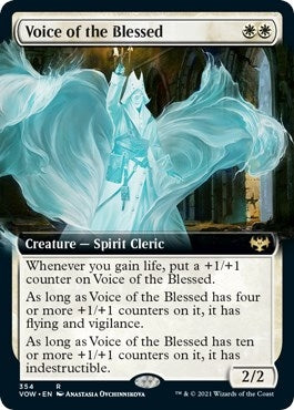 Image for Voice of the Blessed (Extended Art) (354) (Innistrad: Crimson Vow) - Magic: The Gathering