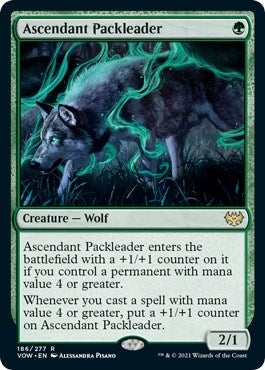 Image for Ascendant Packleader (186) (Innistrad: Crimson Vow) - Magic: The Gathering