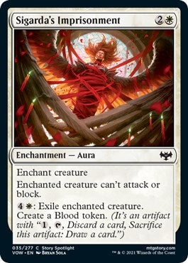 Image for Sigarda's Imprisonment (35) (Innistrad: Crimson Vow) - Magic: The Gathering