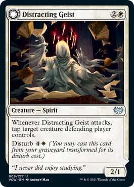 Image for Distracting Geist (9) (Innistrad: Crimson Vow) - Magic: The Gathering