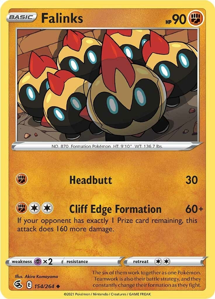 Image for Falinks (154) (154/264) (SWSH08: Fusion Strike) - Pokemon