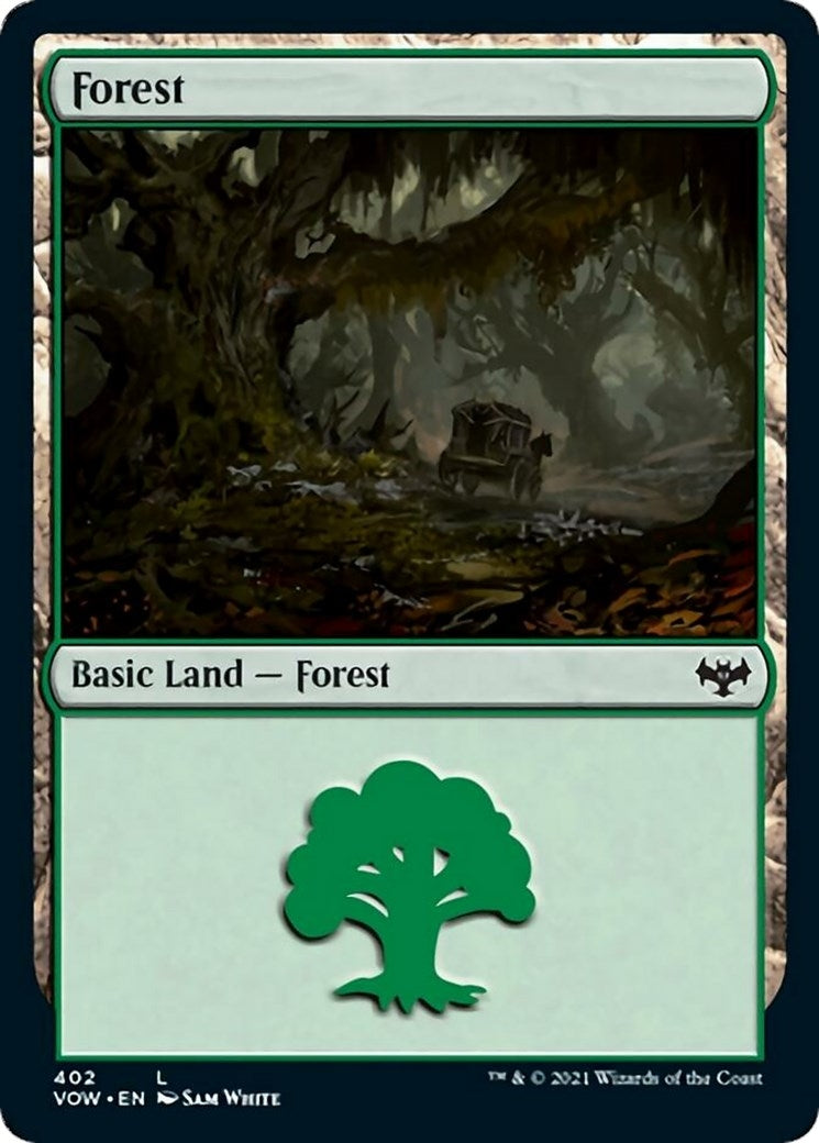 Image for Forest (402) (402) (Innistrad: Crimson Vow) - Magic: The Gathering