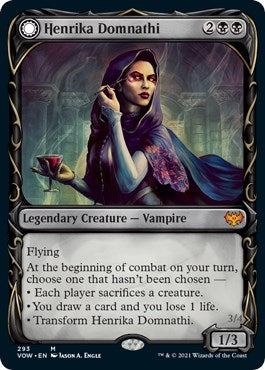 Image for Henrika Domnathi (Showcase) (293) (Innistrad: Crimson Vow) - Magic: The Gathering