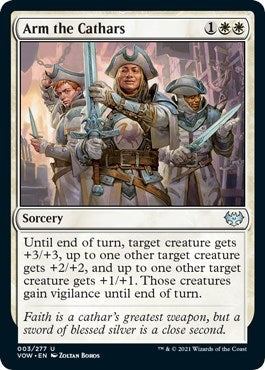 Image for Arm the Cathars (3) (Innistrad: Crimson Vow) - Magic: The Gathering
