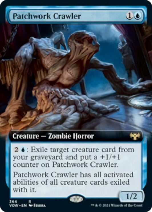 Image for Patchwork Crawler (Extended Art) (364) (Innistrad: Crimson Vow) - Magic: The Gathering