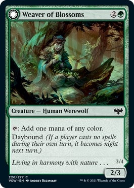 Image for Weaver of Blossoms (226) (Innistrad: Crimson Vow) - Magic: The Gathering