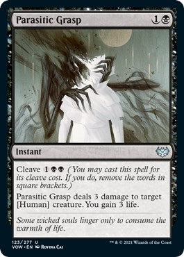 Image for Parasitic Grasp (123) (Innistrad: Crimson Vow) - Magic: The Gathering