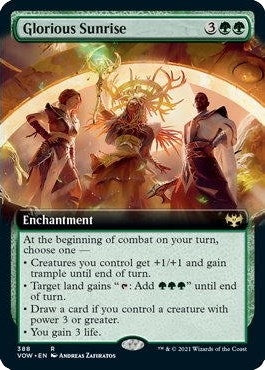 Image for Glorious Sunrise (Extended Art) (388) (Innistrad: Crimson Vow) - Magic: The Gathering