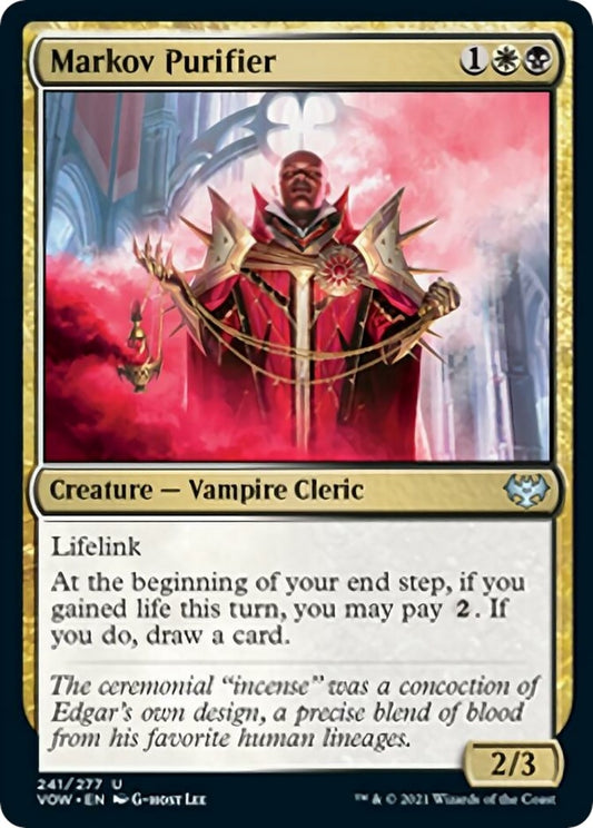Image for Markov Purifier (241) (Innistrad: Crimson Vow) - Magic: The Gathering