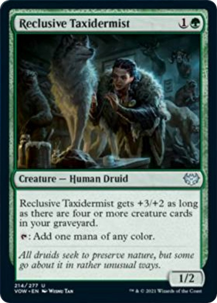 Image for Reclusive Taxidermist (214) (Innistrad: Crimson Vow) - Magic: The Gathering