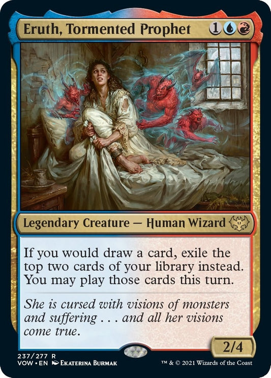 Image for Eruth, Tormented Prophet (237) (Innistrad: Crimson Vow) - Magic: The Gathering
