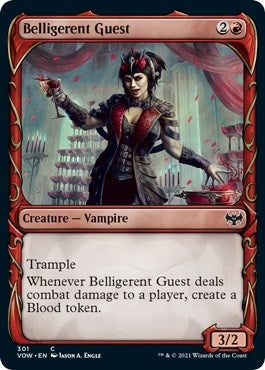 Image for Belligerent Guest (Showcase) (301) (Innistrad: Crimson Vow) - Magic: The Gathering