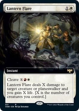Image for Lantern Flare (Extended Art) (351) (Innistrad: Crimson Vow) - Magic: The Gathering