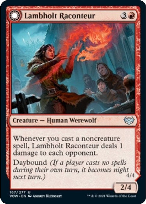 Image for Lambholt Raconteur (167) (Innistrad: Crimson Vow) - Magic: The Gathering